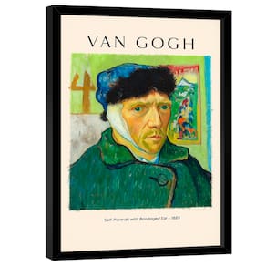 Quadro Decorativo Vang Gogh Self Portrait With Bandaged Ear