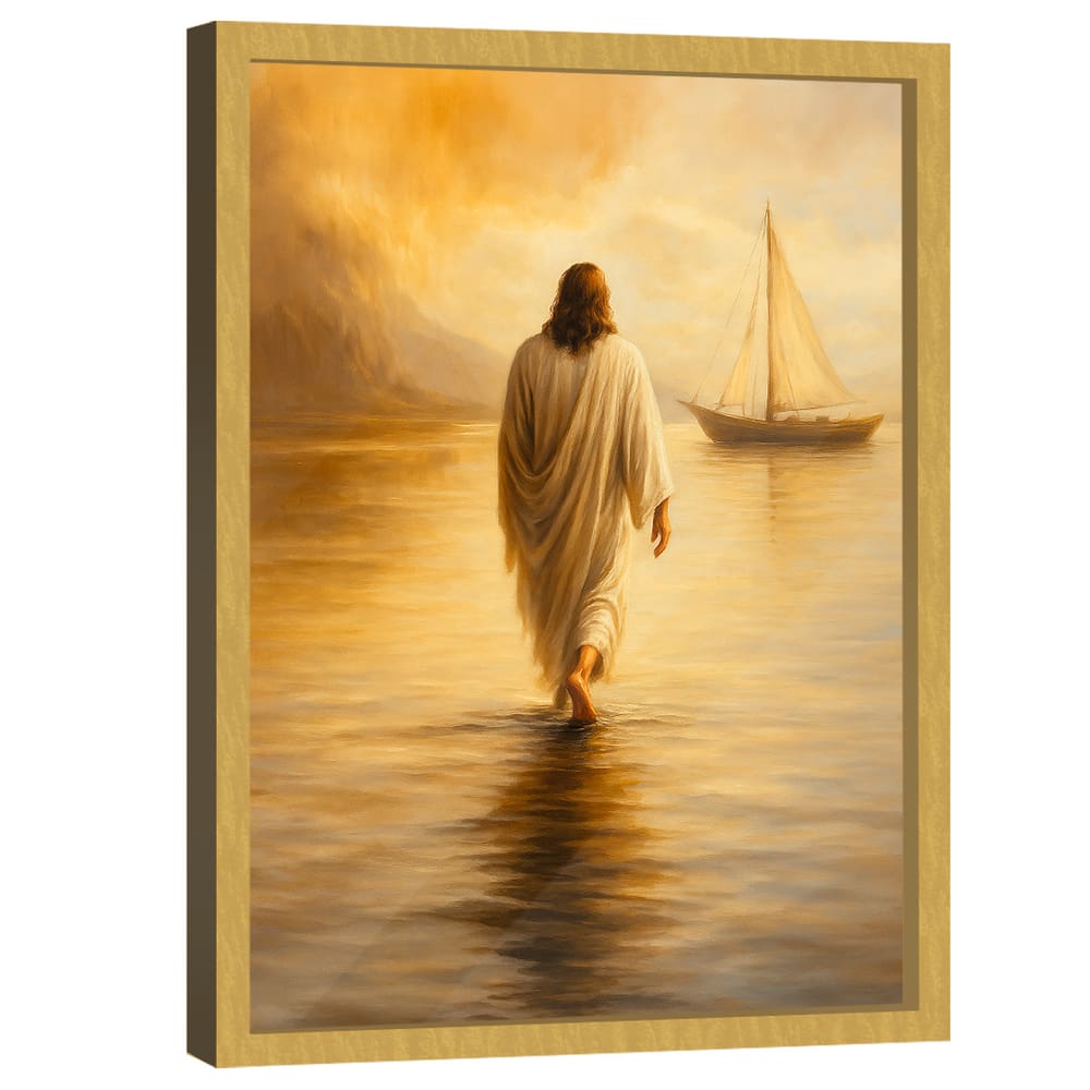 Quadro Decorativo A Caminhada de Jesus