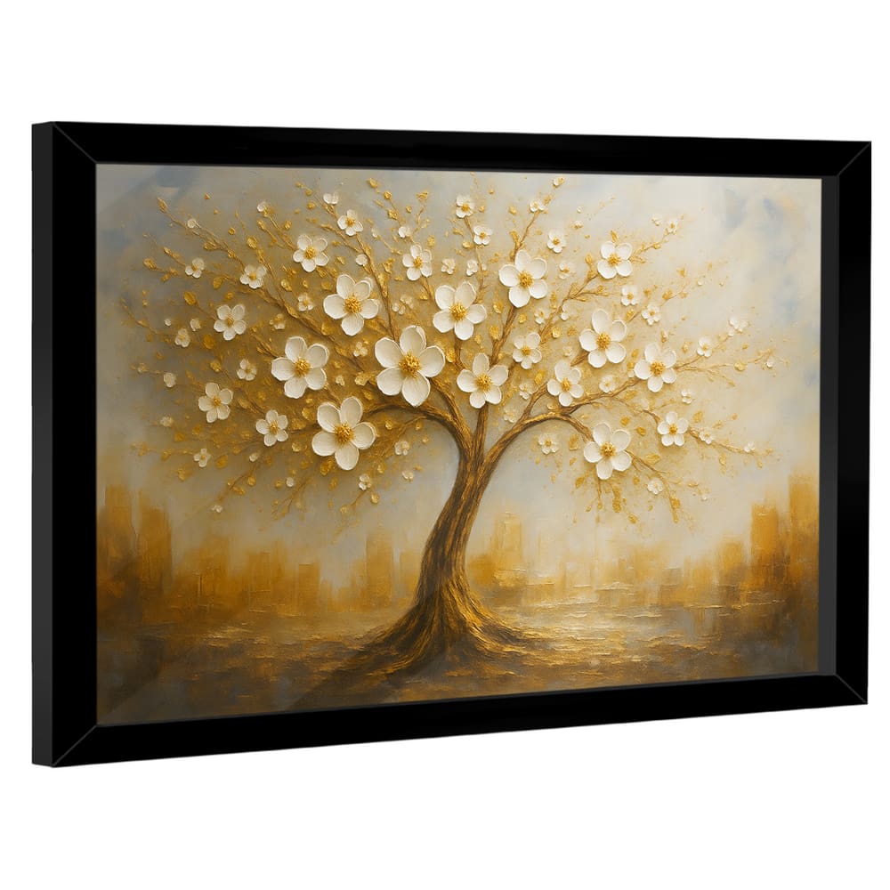 Quadro Decorativo Árvore Abstrata da Vida