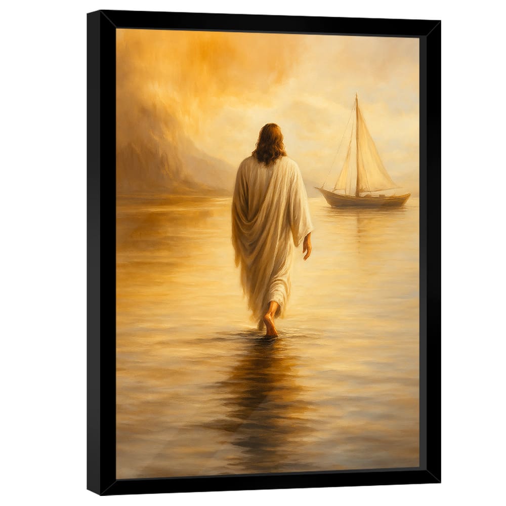 Quadro Decorativo A Caminhada de Jesus