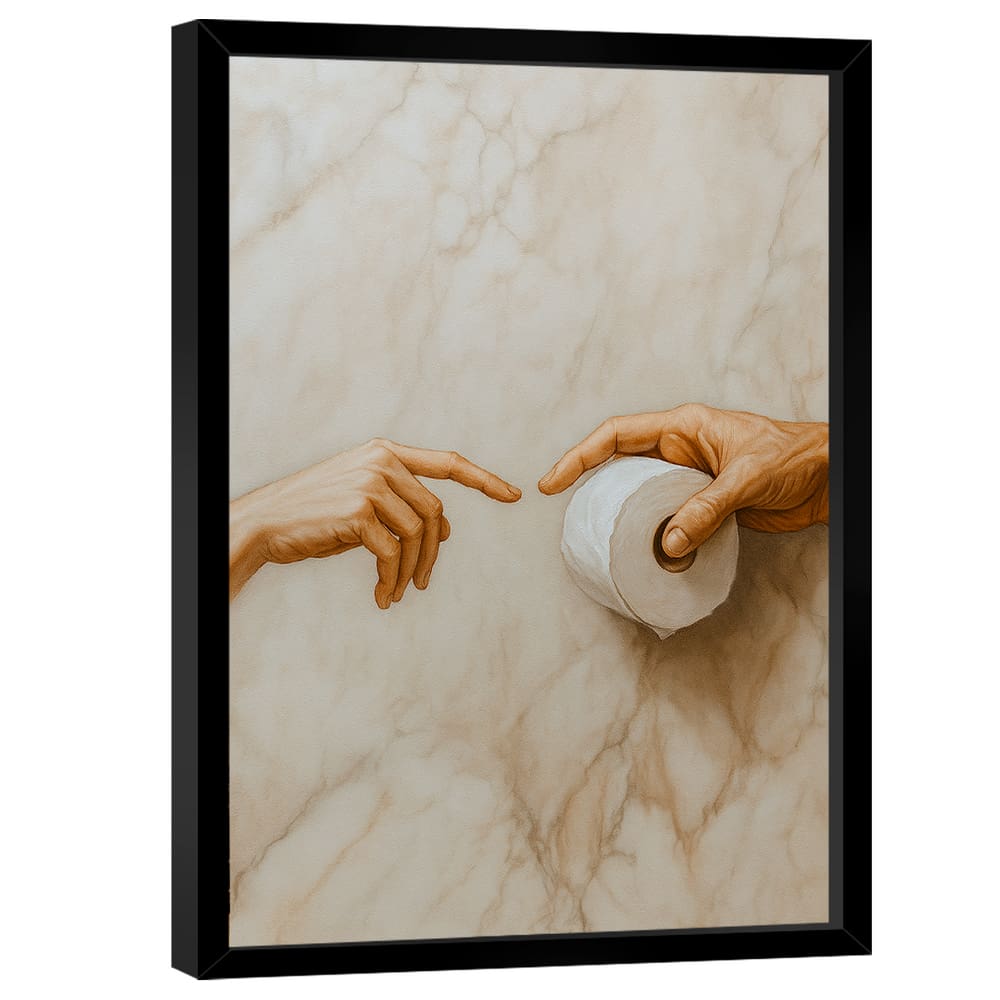 Quadro Decorativo A Criação do Precioso Papel