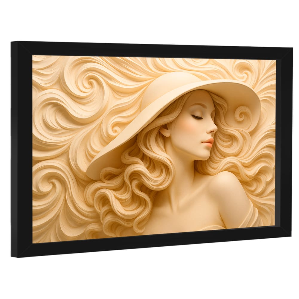 Quadro Decorativo Estética Facial 3D