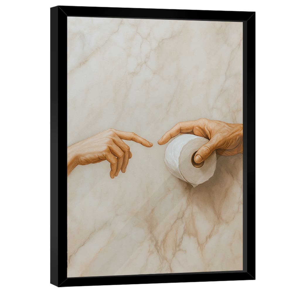 Quadro Decorativo A Criação do Precioso Papel