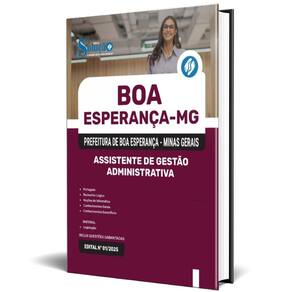Apostila Prefeitura Boa Esperança Mg 2025 Assistente Gestão