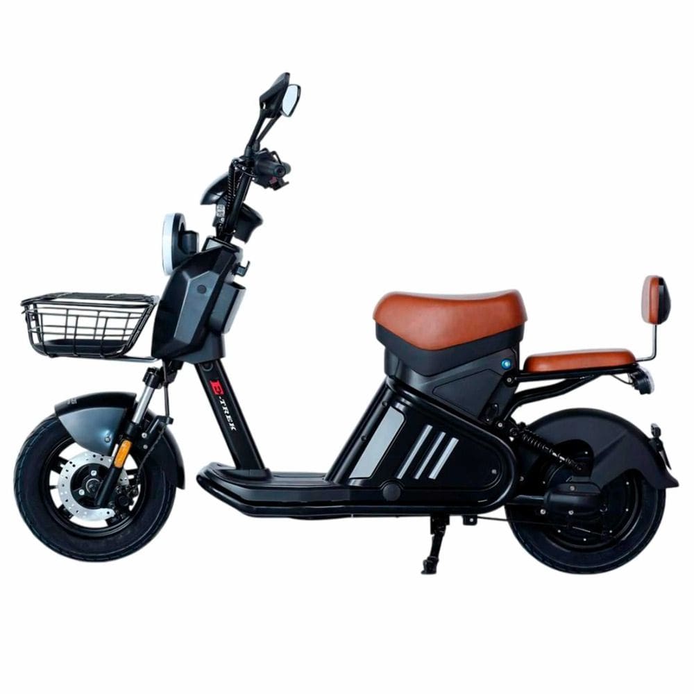 Scooter Elétrica - Duos E-Trek - 1000w Lithium - Preta - Duos Bikes