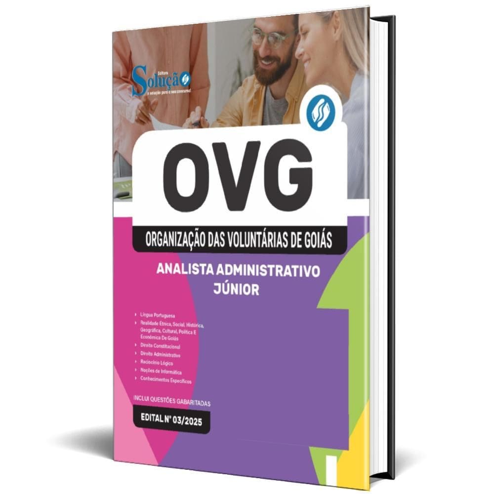 Apostila Ovg 2025 Analista Administrativo Júnior