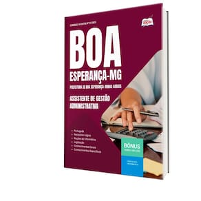 Apostila Prefeitura Boa Esperança Mg 2025 Assistente Gestão