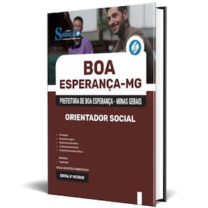 Apostila Prefeitura Boa Esperança Mg 2025 Orientador Social