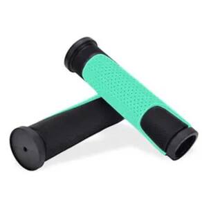 Manopla Punho Gta 125mm Borracha Preto / Verde Anis