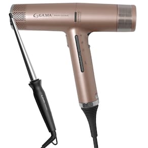 Kit Secador iQ3 Rose e Modelador Salon Curl Cônico