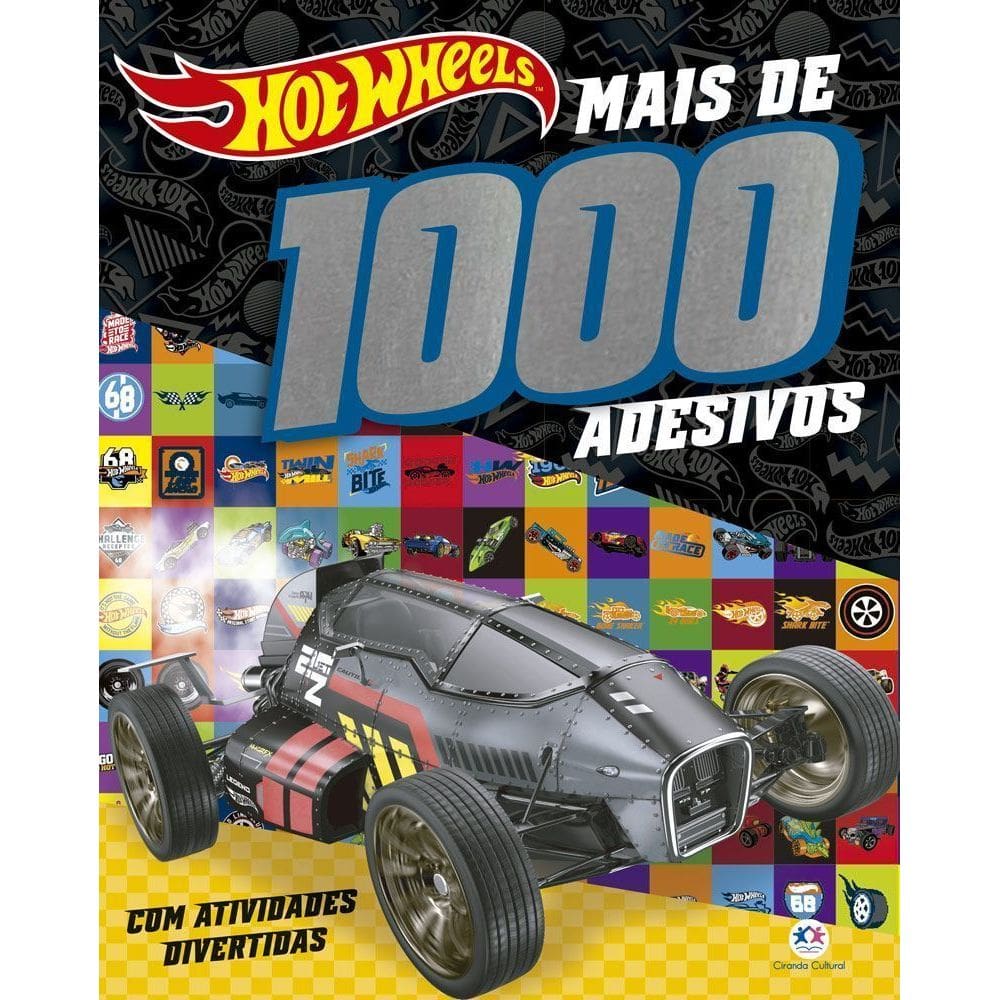Hot Wheels - Mais de 1000 Adesivos