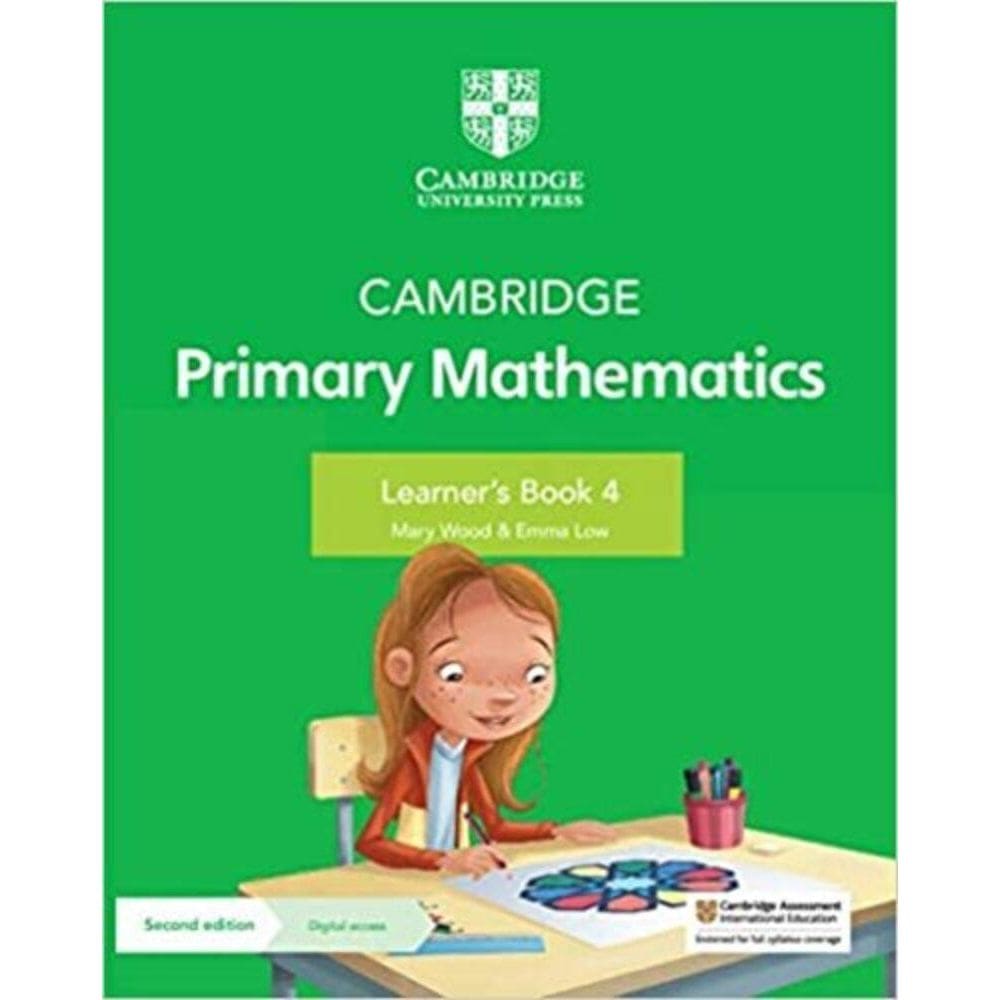 Cambridge Primary Mathematics 4 - Learner`s Book With Digital Access (1 Year) - Second Edition