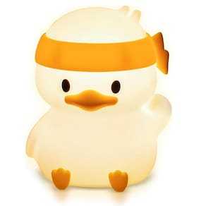 Luminária De Patinho Fofinho em Silicone Recarregável RGB