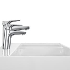 Kit com 3 Monocomando para Lavatório de Mesa de Bica Baixa Atlas Cromado