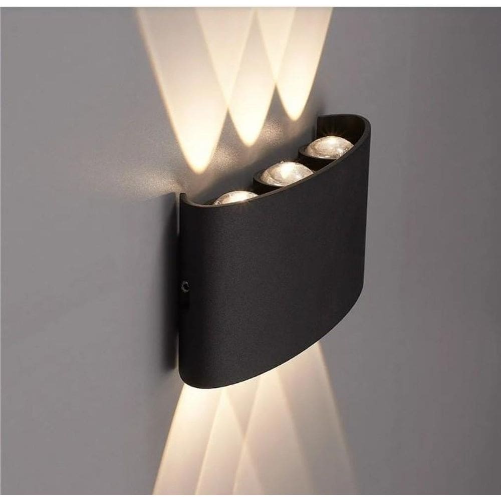 Arandela De Led 6W Luz Amarela Iluminação Decoração Bonita