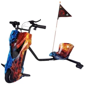 Patinete Elétrico 3 Rodas Triciclo Infantil 250w Veloz 20km/h Fire BEL