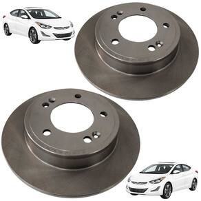 Par Disco De Freio Traseiro I30 2012 A 2016 / Elantra 2011 A 2018 / Veloster 2011 A 2013 / Creta 2021 A 2024 / Cerato 2010 A 2019 - Fremax Bd5167