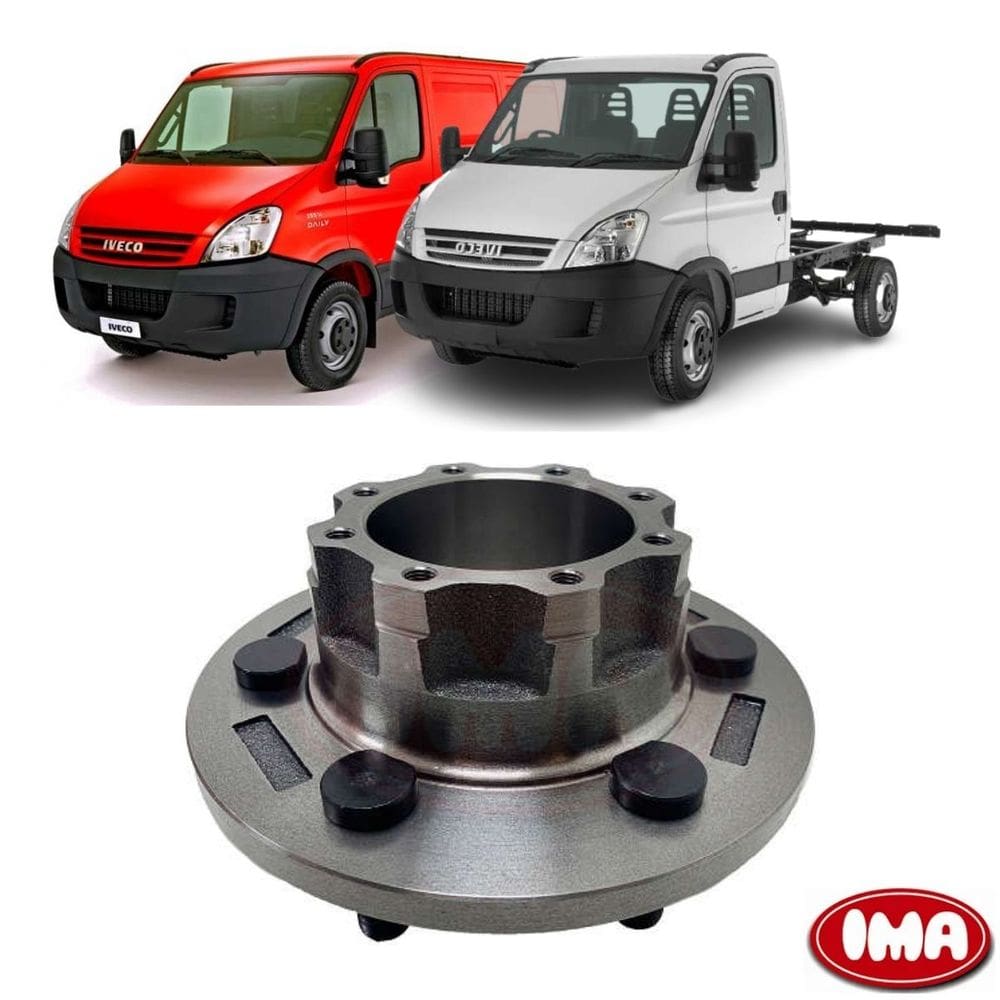 Cubo De Roda Traseiro C/Rolamento - Daily 2007 A 2016 - Al-263