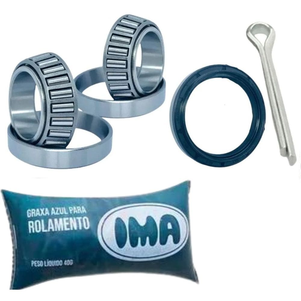 Kit Rolamento Roda Traseira - Escort 1990 A 1993 / Verona 1990 A 1993 / Apollo 1990 A 1992 - Alk-4528