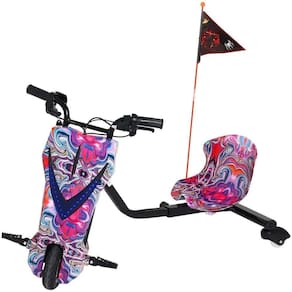 Patinete Elétrico 3 Rodas Triciclo Infantil 250w Veloz Pink BEL