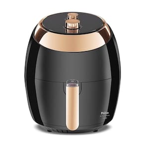 Fritadeira Elétrica Philco Air Fryer Chrome 6,5L PFR02PC Preta