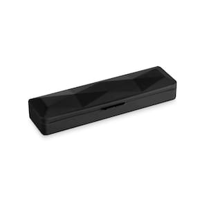 Estojo Preto Multiuso Porta Oculos Talheres Maquiagem