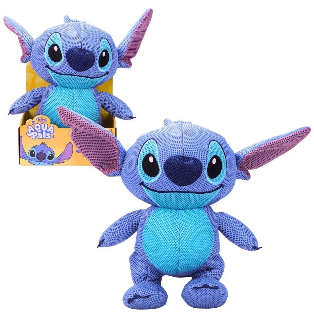 Pelúcia Aqua Pals Disney Stitch 35Cm - Fun