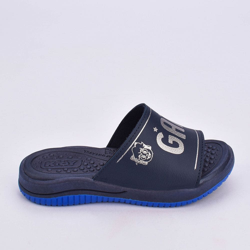 SANDÁLIA KIDY FLY MARINHO/PRATA Kidy