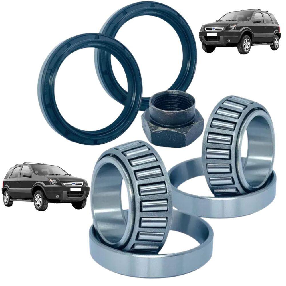 Kit Rolamento Roda Dianteira - Escort 1987 A 1993 / Verona 1987 A 1993 / Apollo 1990 A 1992 - Alk-4687
