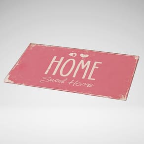 Tapete Porta Entrada Decorativo Antiderrapante 65X45 Sweet