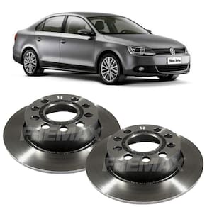 Par Disco De Freio Traseiro Golf 2016 A 2021 / Jetta 2011 A 2023 / Fusca 2012 A 2016 - Fremax Bd5640