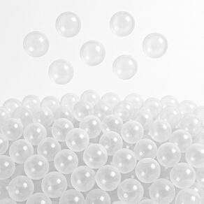 200 Bolinhas De Piscina Transparentes Que Não Amassam