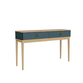 Aparador Colonial com 2 Gavetas MDP 136x41x83cm Mel Petroleo