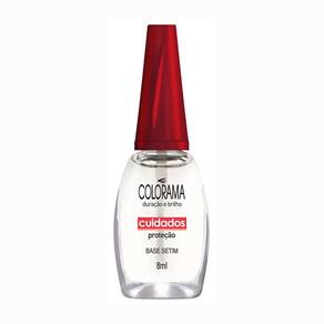 Base para Unha Colorama Setim Cuidado e Proteção Ultra Duração e Brilho Nu 8ml