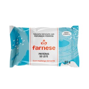 Sabonete Hidratante em Barra Farnese Proteínas do Leite com Manteiga de Karité 85g