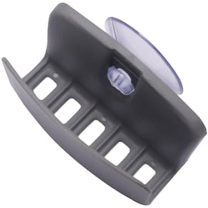 Suporte para Esponja de Pia com Ventosa Cinza Porta Bucha Ci