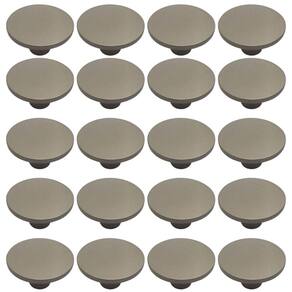 Kit 20 Puxadores Para Móvel Ponto 3,5cm Bronze Armários Gavetas 206 Naico