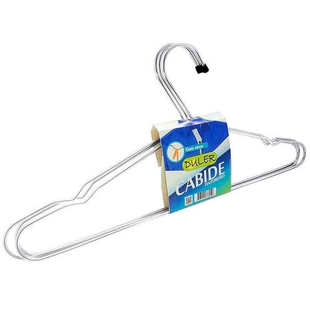 Cabide Adulto com Cava 3pçs 866 - MS ABC