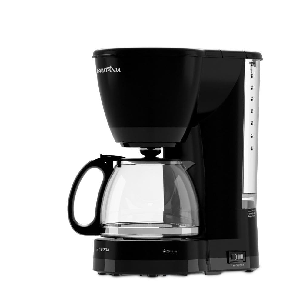Cafeteira 800ml Britânia 20 Cafés 650W