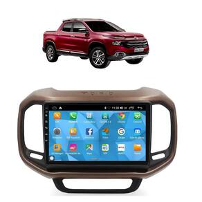 Kit Multimídia Toro Volcano 2016 / 2021 Android 9 Pol 2/32Gb Carplay Gps - Vision 8990CP
