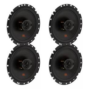 2 Pares Alto falantes JBL Triaxiais 6 Pol FLEX4 55W RMS 6TRFX55 4 Ohms - Preto
