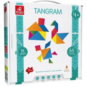 Brinquedo Feito De Madeira Jogo Tangram 2068