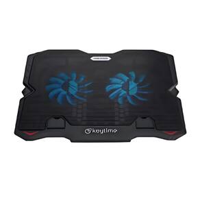 Suporte para Notebook Keytime CoolStand 2 Ajustável C/ 2 Fans Preto - KYT00020