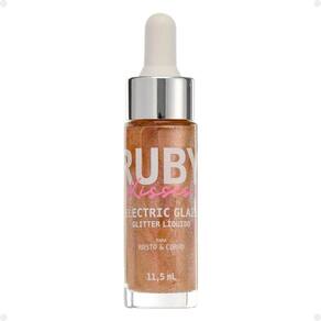 Glitter Líquido Corpo Ruby Kisses Electric Glaze Blush Gold