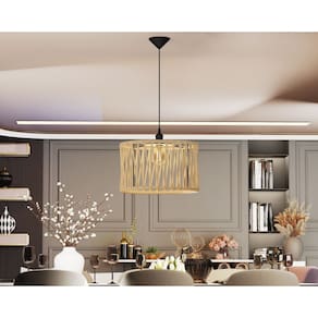 Pendente Lustre Em Corda Naútica Aço Carbono Nobre