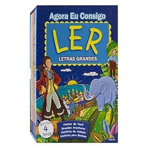 Agora Eu Consigo Ler Ii: (azul) Box (4t/4und.)