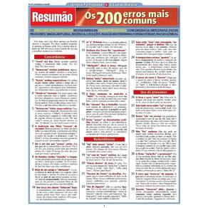 Os 200 Erros Mais Comuns - Resumão 1 Ed 2015