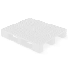 Pallet Plástico Vazado Monobloco 100x120 cm Com Deslizadores Bolivar