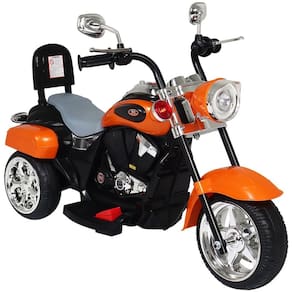 Moto Eletrica Infantil 3 Rodas Tr 1501 6V Laranja - Belfix