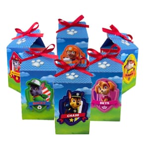 20 Caixinhas 3D Patrulha Canina Lembrancinhas Personalizadas